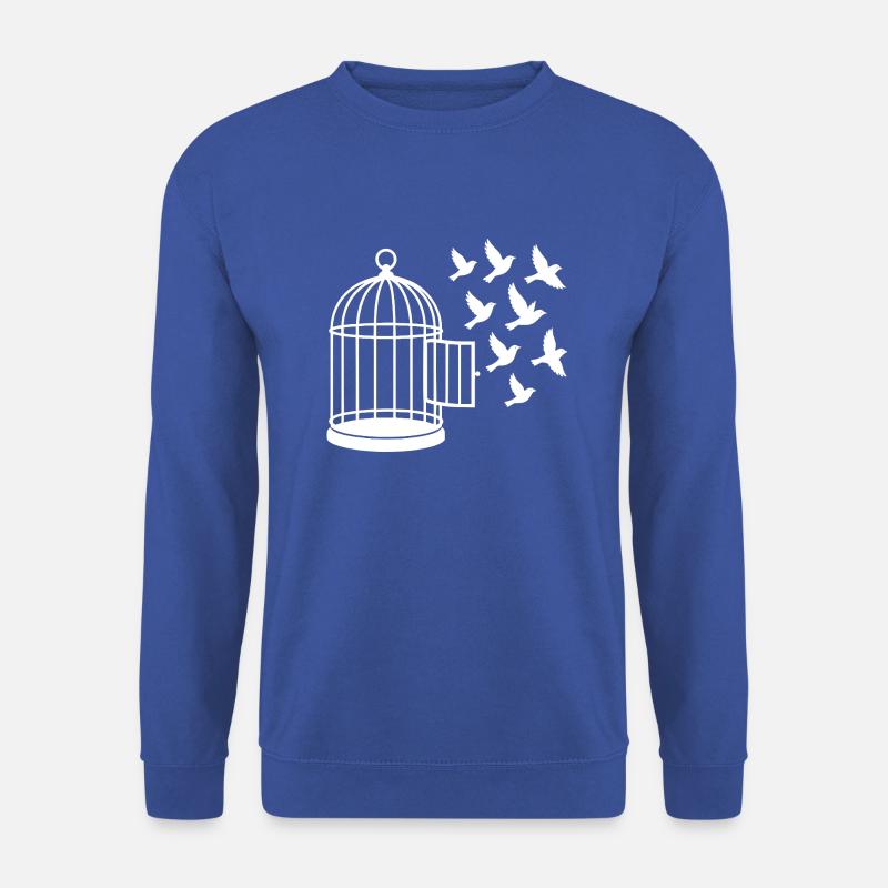 Freiheit - Unisex Pullover - Royalblau