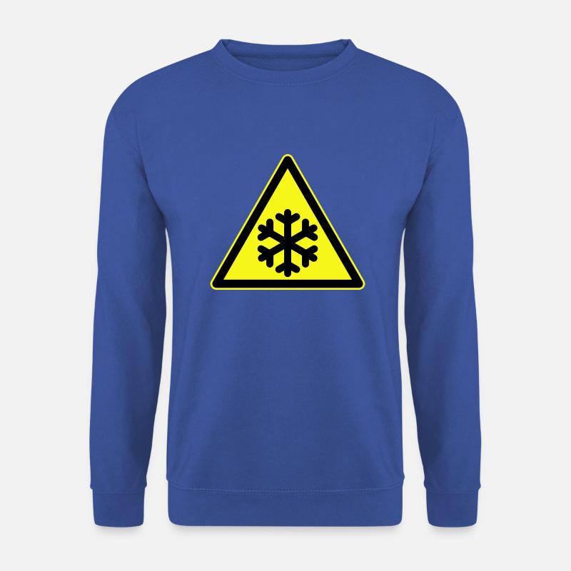 Kältewarnung, Kältewarnung - Unisex Pullover - Royalblau