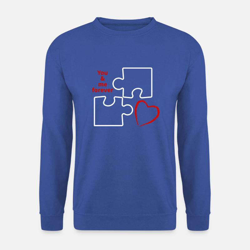 Du und Ich - Unisex Pullover - Royalblau