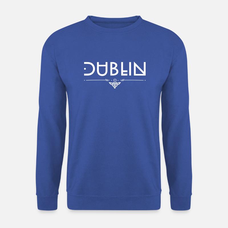 Dublin Celtic Irish - Unisex Pullover - Royalblau