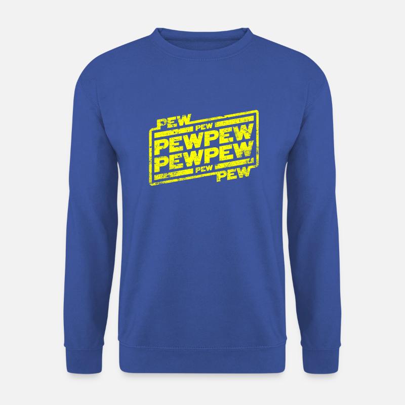 Pew Pew Pew - Unisex Pullover - Royalblau