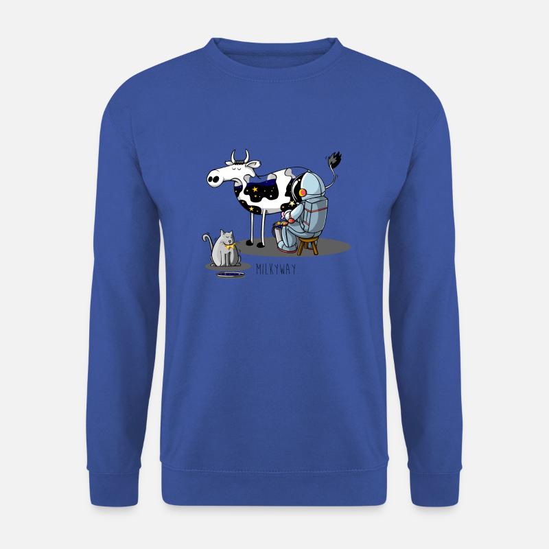 Milchstraße - Unisex Pullover - Royalblau
