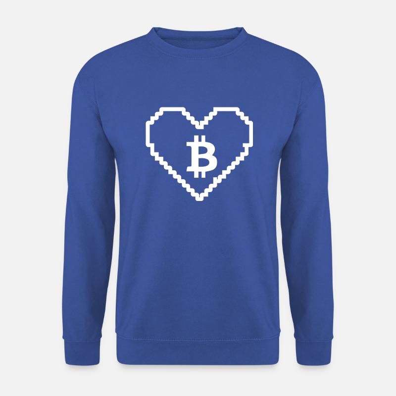 Crypto Bitcoin Trading - Unisex Pullover - Royalblau