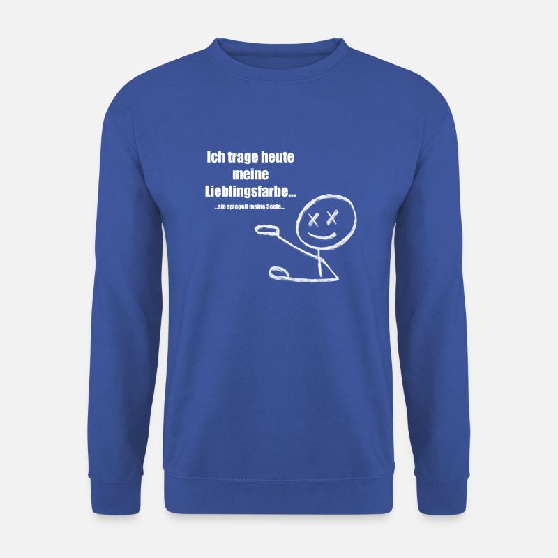 Lieblingsfarbe - Unisex Pullover - Royalblau