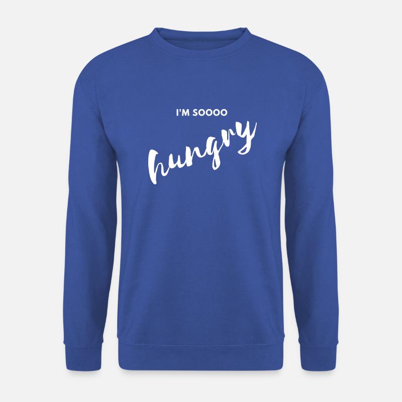 Ich bin so hungrig - Unisex Pullover - Royalblau