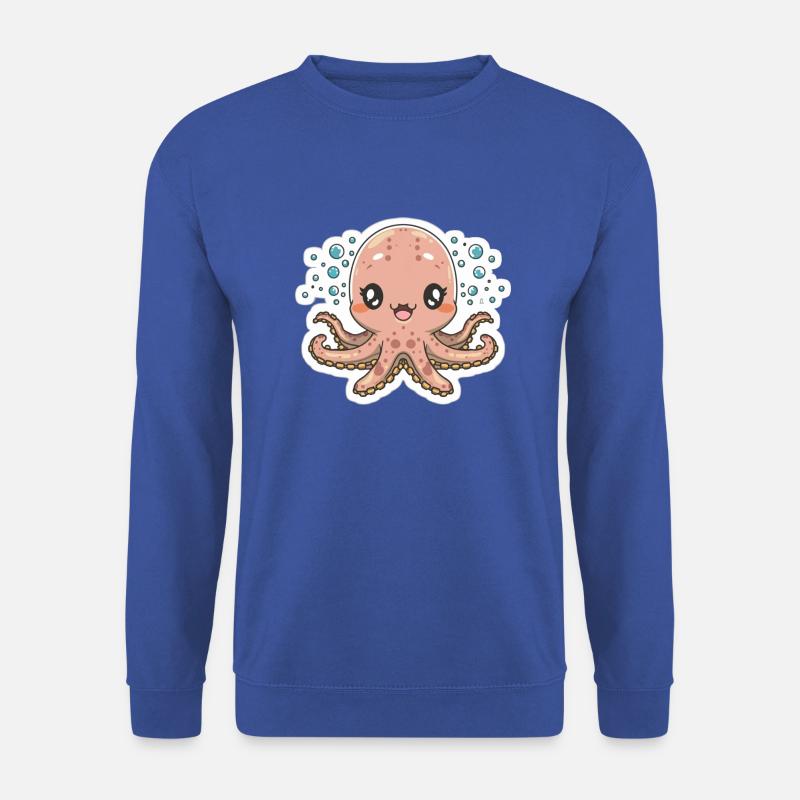 Oktopus-Liebhaber - Unisex Pullover - Royalblau