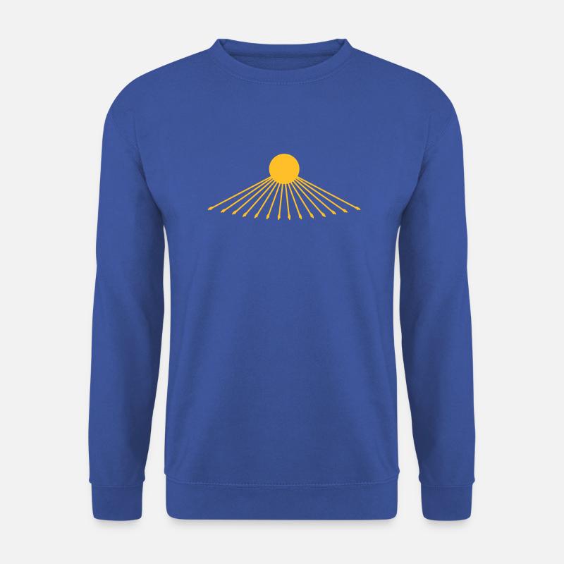 Ägyptische Sonne Hände, Gott, Re, Aton, Echnaton, - Unisex Pullover - Royalblau