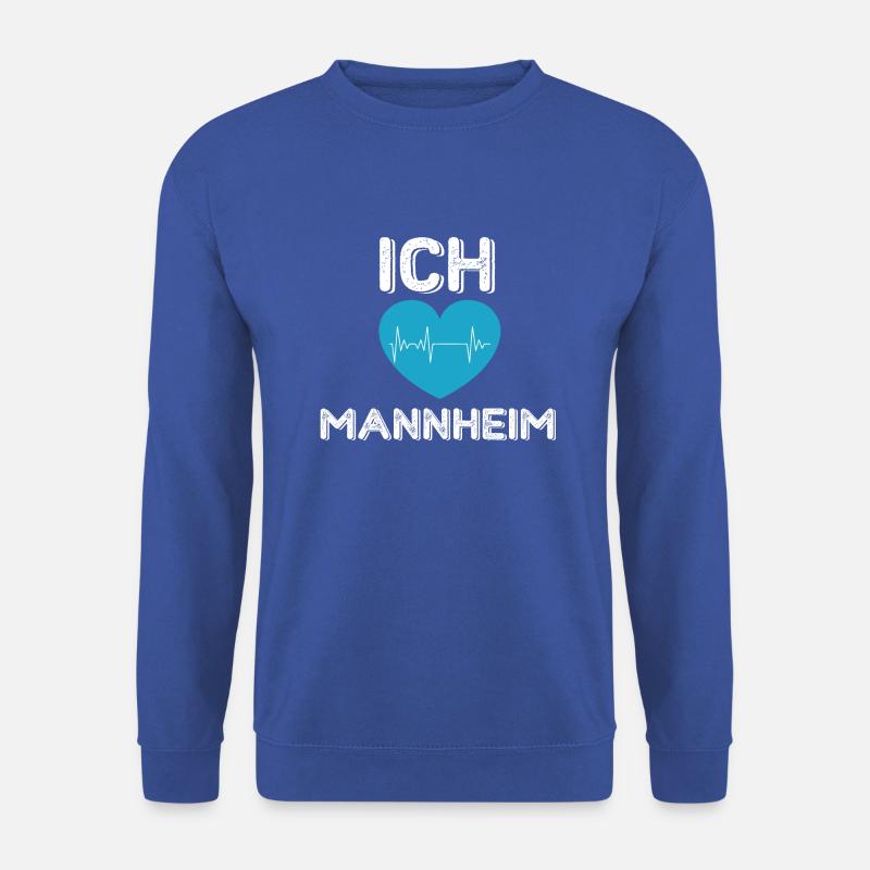 Mannheim Monnem - Unisex Pullover - Royalblau