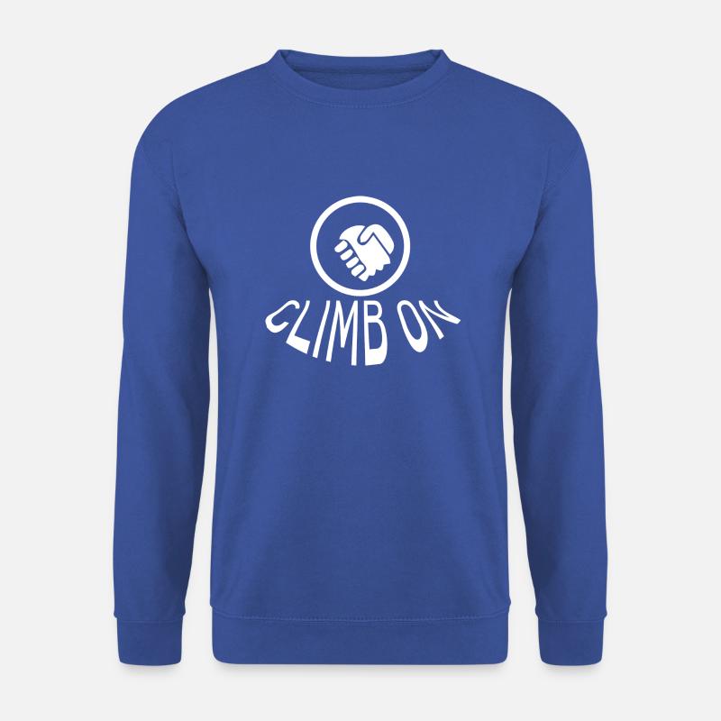 climbing - Unisex Pullover - Royalblau