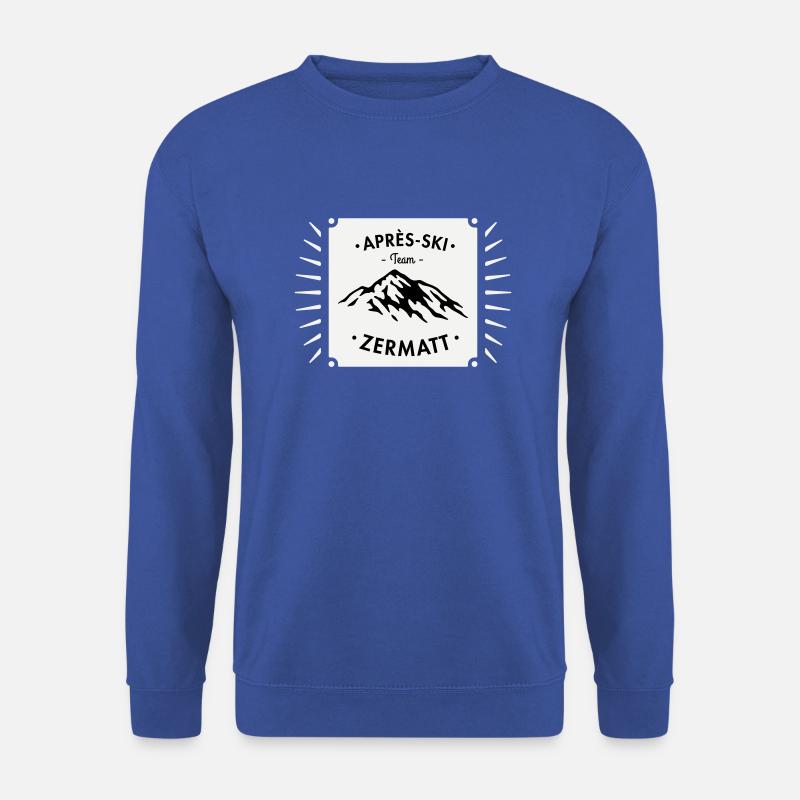Après-Ski Zermatt - Unisex Pullover - Royalblau