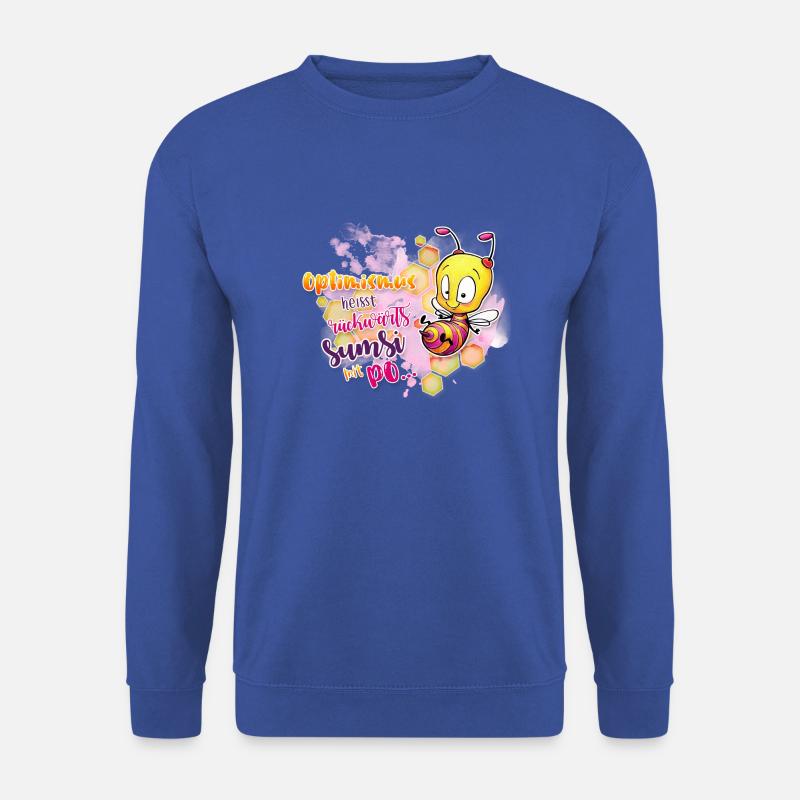 sumsi mit po - Unisex Pullover - Royalblau