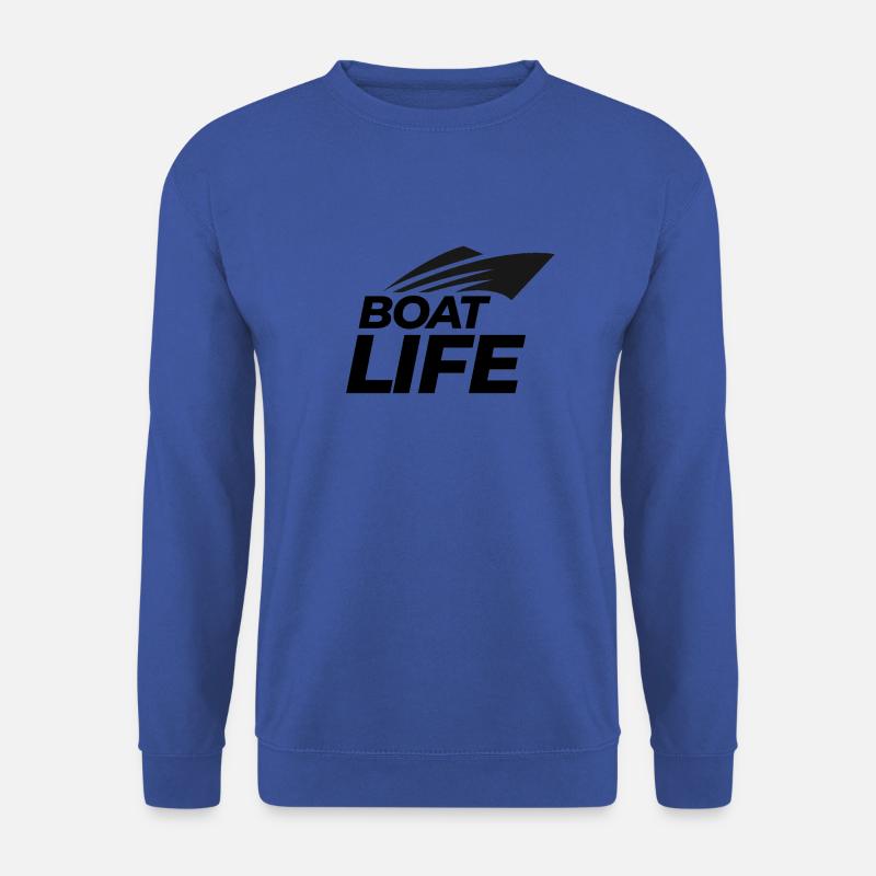 boat life - Unisex Pullover - Royalblau