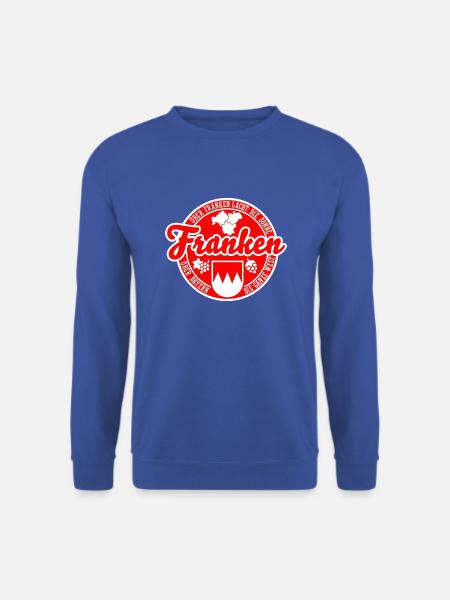 Franken vs. Bayern Über Franken lacht die Sonne - Unisex Pullover - Royalblau