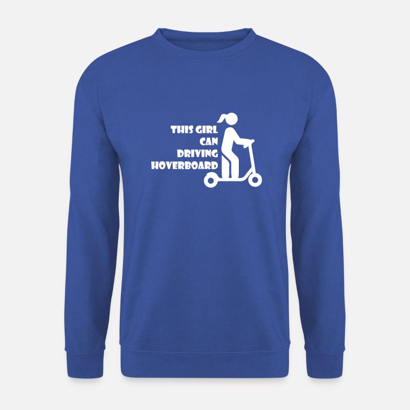 E-Scooter Roller Scooter - Unisex Sweatshirt - royal blue