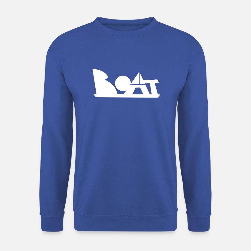 segeln Boot - Unisex Pullover - Royalblau