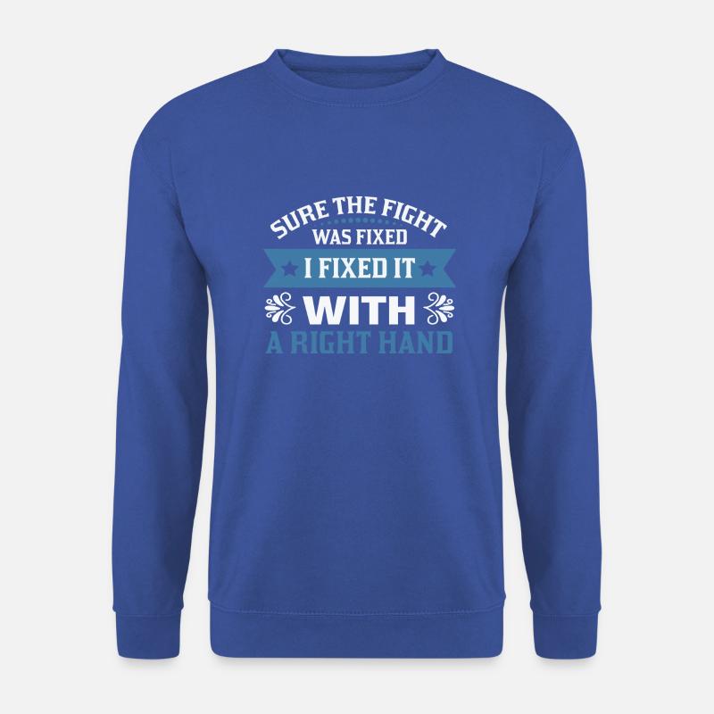 Boxing Threads 2 - Unisex Pullover - Royalblau