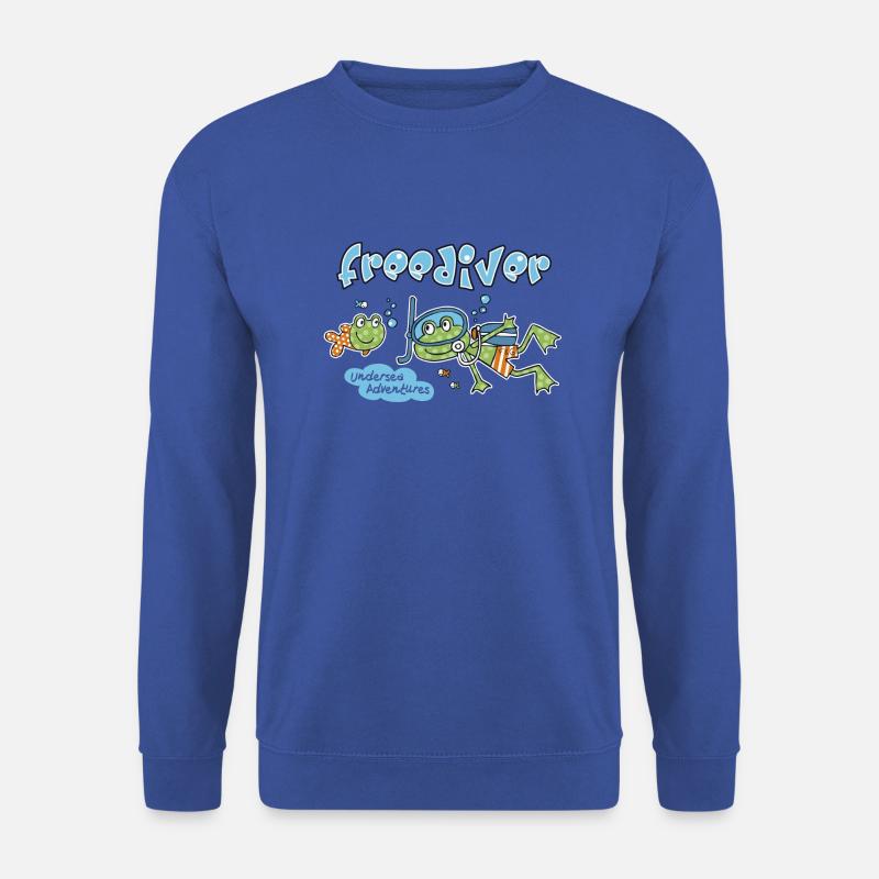 Taucherfrosch - Unisex Pullover - Royalblau