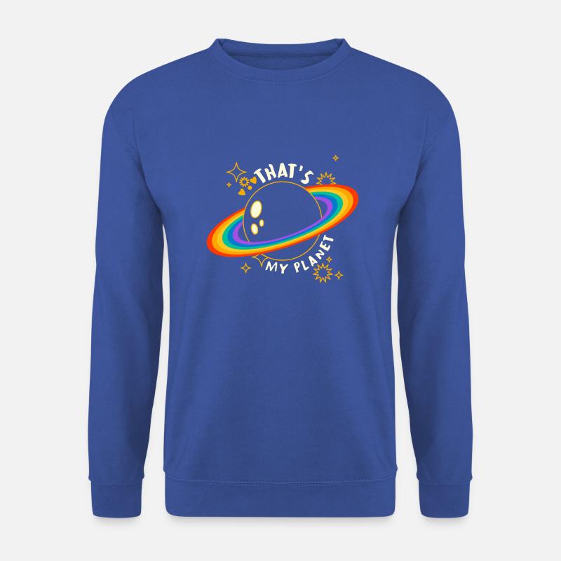 Regenbogen Welt - Unisex Pullover - Royalblau