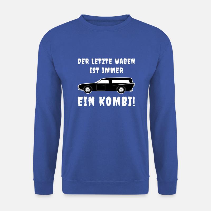 Der letzte Wagen - Unisex Pullover - Royalblau