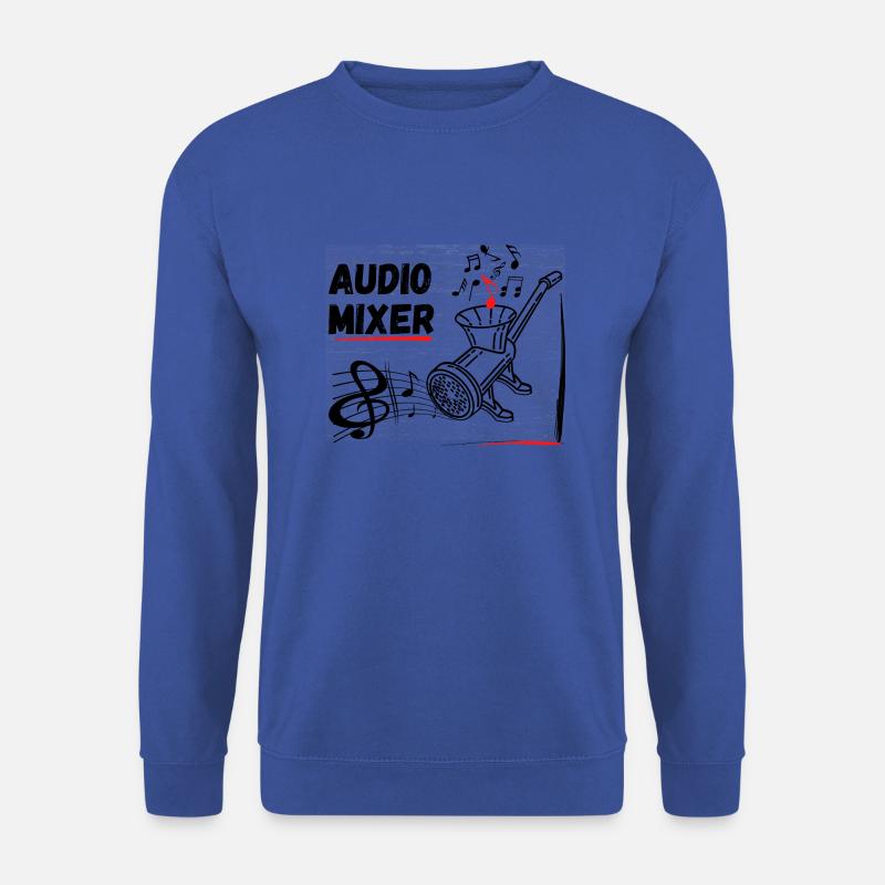 Audio-Mixer - Unisex Pullover - Royalblau