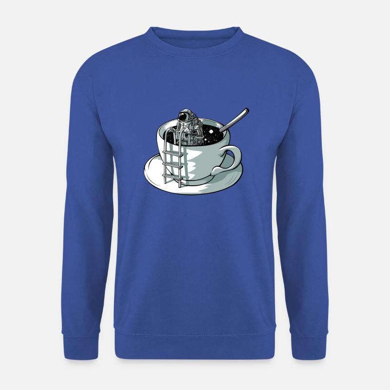 Weltraumkaffee - Unisex Pullover - Royalblau