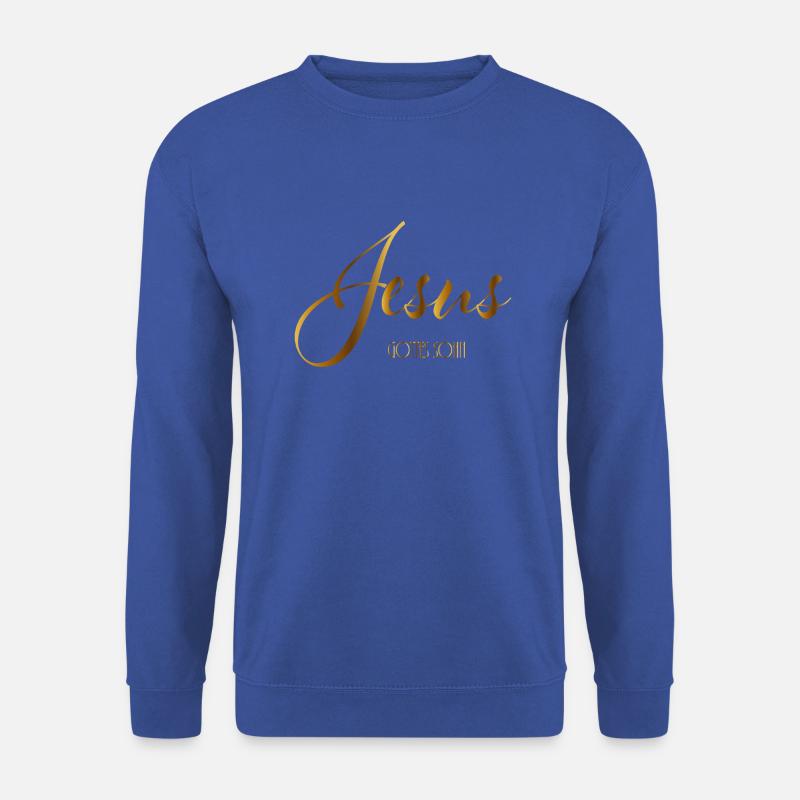 Jesus Gottes Sohn - Unisex Pullover - Royalblau