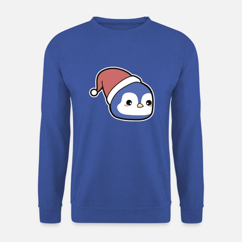 Pinguin Weihnachten - Unisex Pullover - Royalblau