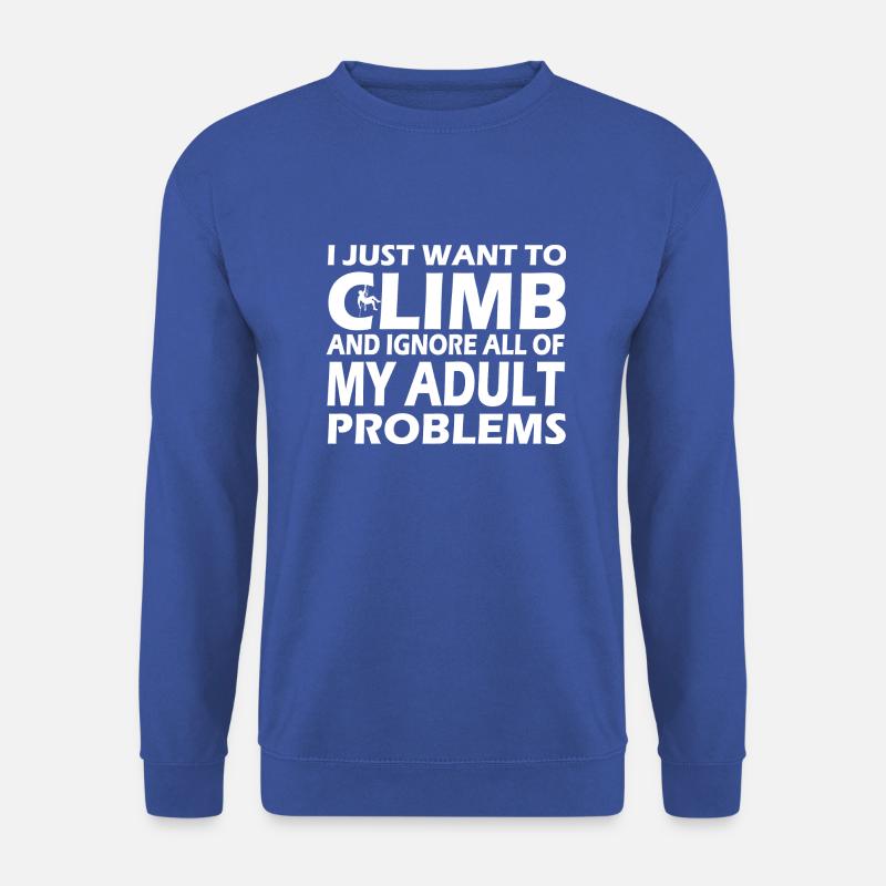 climbing - Unisex Sweatshirt - royal blue