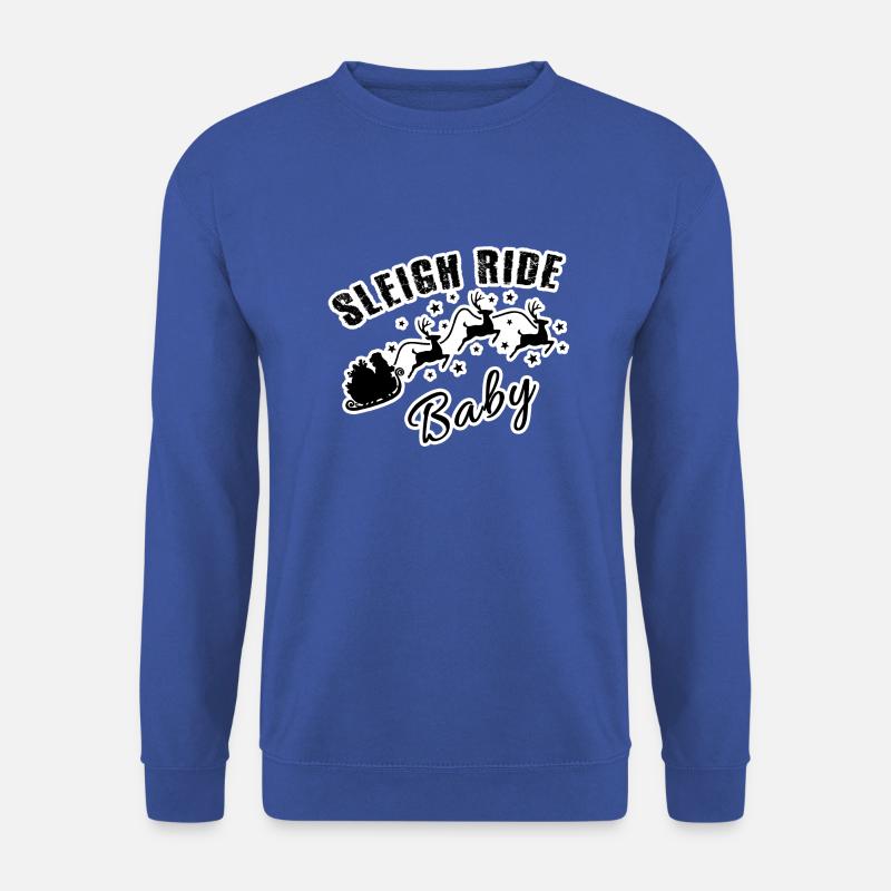 Sleigh Ride Baby - Unisex Pullover - Royalblau