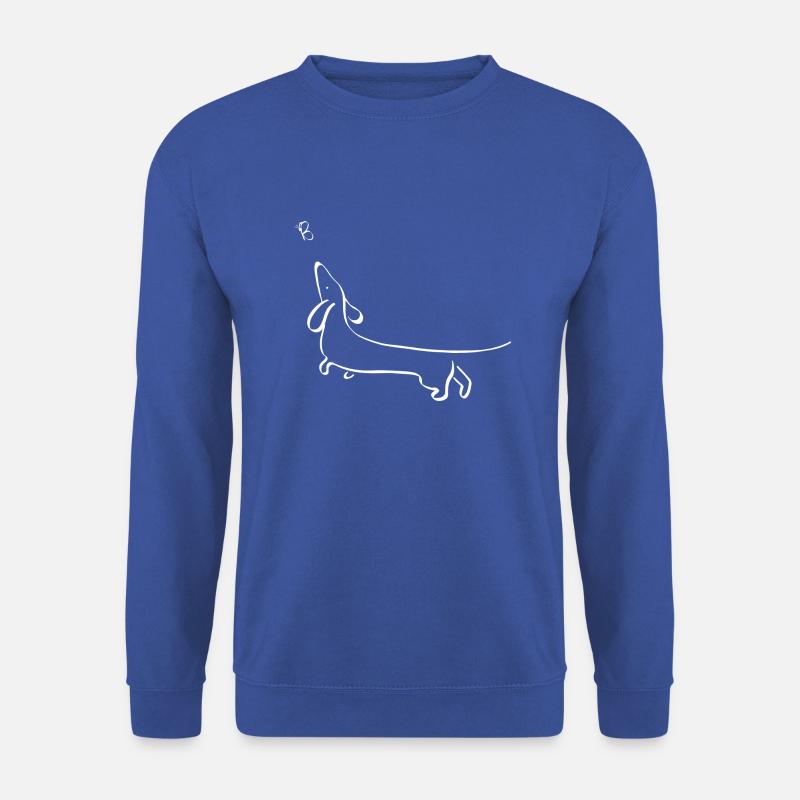 Hund - Unisex Pullover - Royalblau
