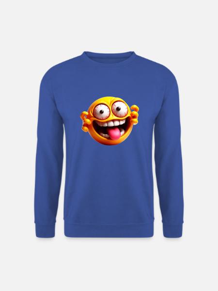 Mentally Unbalanced grimace XXXVI - Unisex Pullover - Royalblau