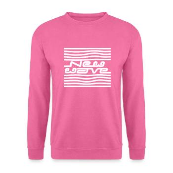 Neue Welle - Unisex Pullover - Pink - Vorne
