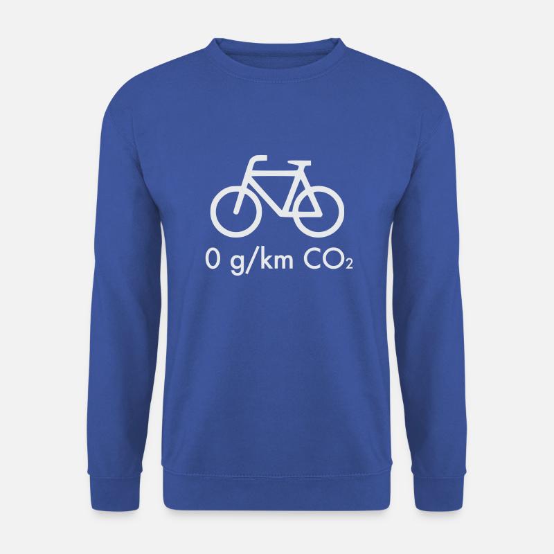 Bicycle CO2 - Unisex Sweatshirt - royal blue