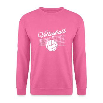 Geschenk Mann Volleyball Volleyball Geburtstag - Unisex Pullover - Pink - Vorne