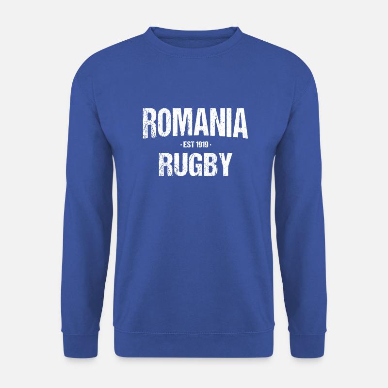 Rumänien Rugby Union - Unisex Pullover - Royalblau