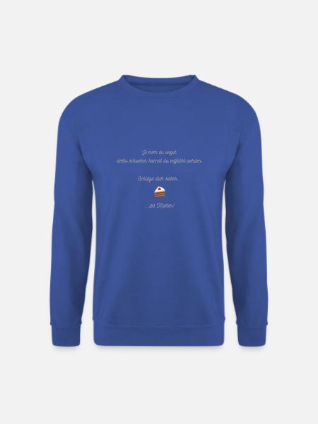 Cake Comedy - Unisex Pullover - Royalblau