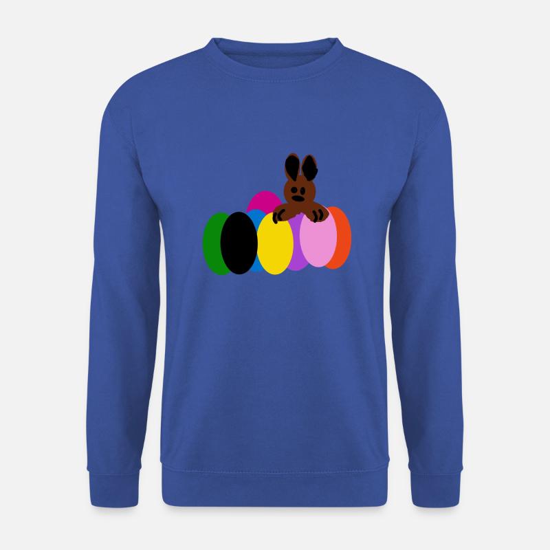 OsterhaseBild22 - Unisex Pullover - Royalblau