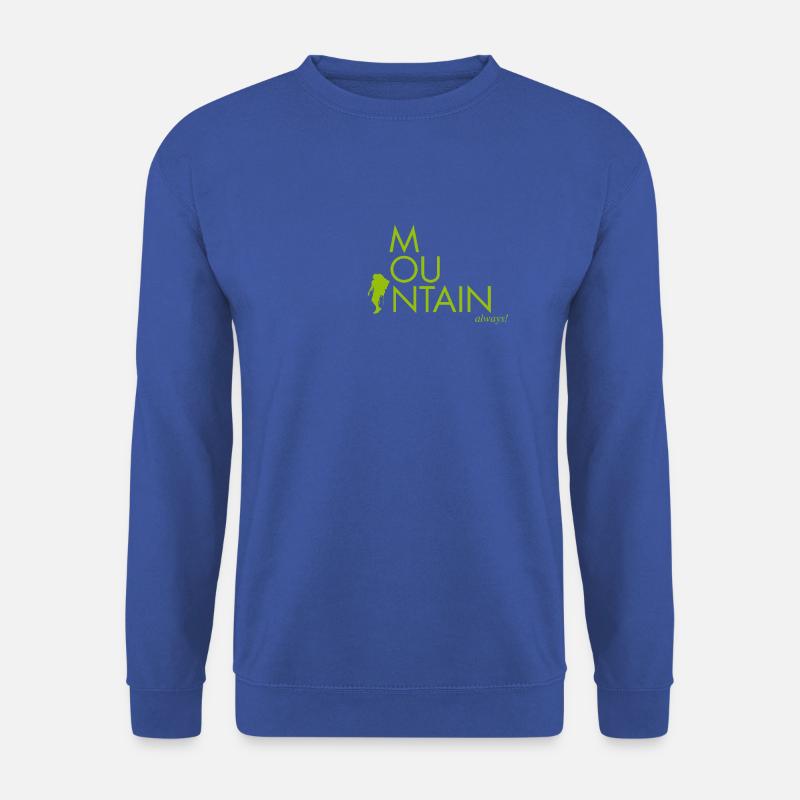 Berg immer - Unisex Pullover - Royalblau
