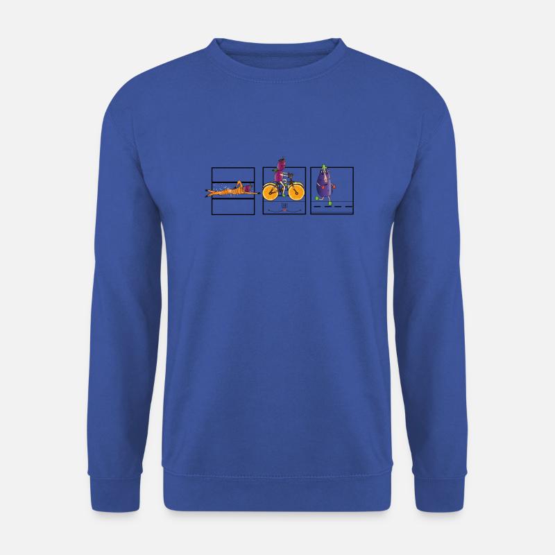 Triathlon - Unisex Pullover - Royalblau