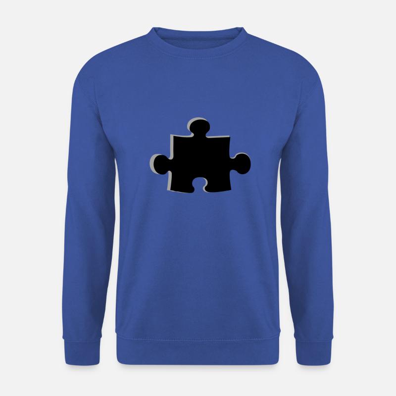Puzzle - Unisex Pullover - Royalblau