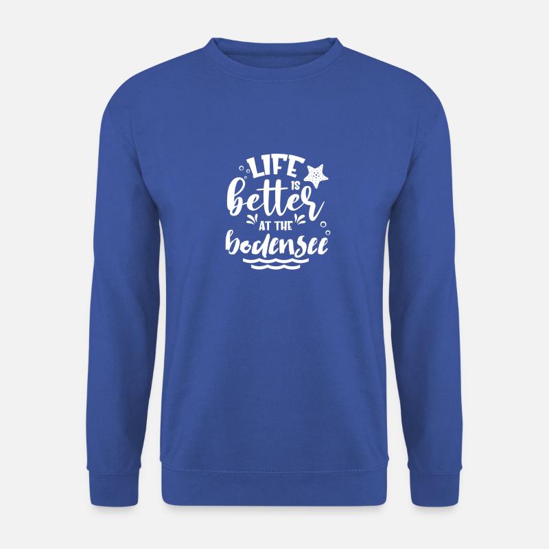 Life is better at the Bodensee - Unisex Pullover - Royalblau