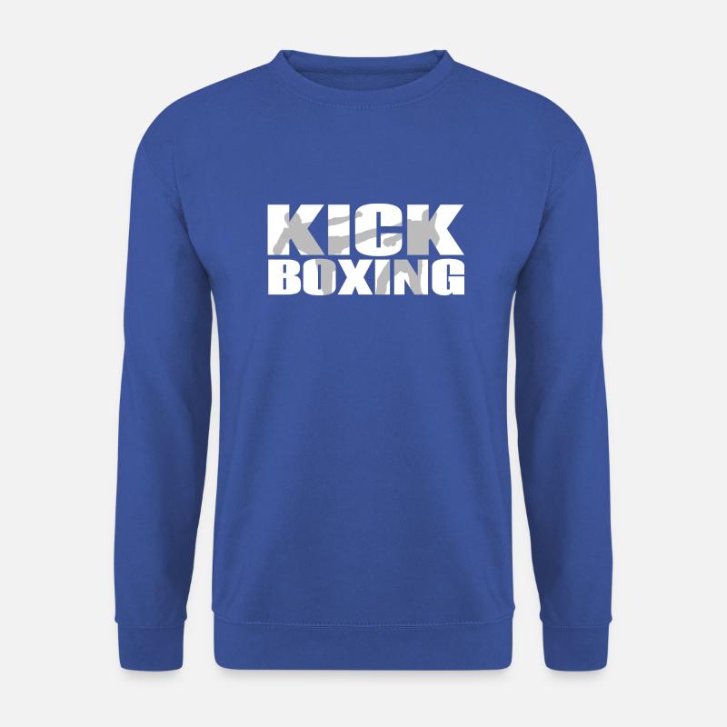 Kickboxing Kampfsport boxing - Unisex Pullover - Royalblau