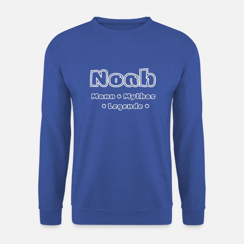 Noah - Mann, Mythos, Legende - Unisex Pullover - Royalblau