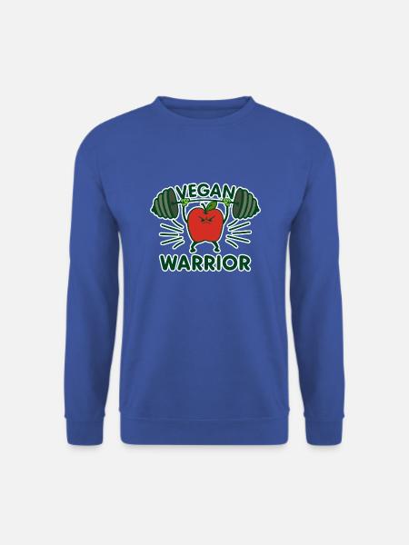 Veganes humorvolles Zitat - Unisex Pullover - Royalblau