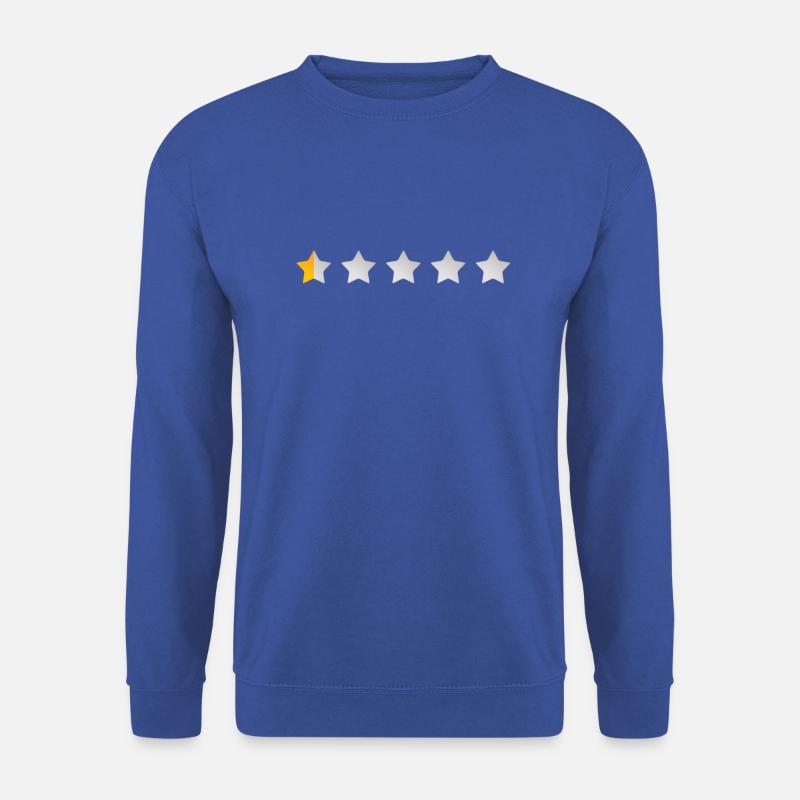 halber Stern - Unisex Pullover - Royalblau