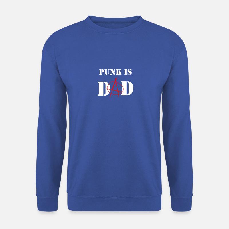 Punk is Dad - Unisex Pullover - Royalblau