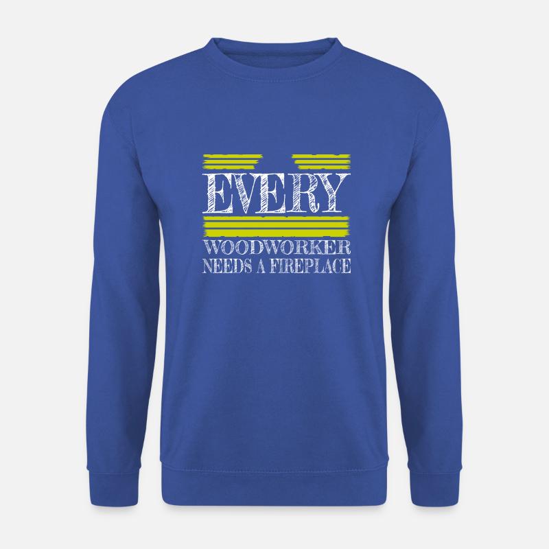 jackhammer carpenter jokes - Unisex Pullover - Royalblau