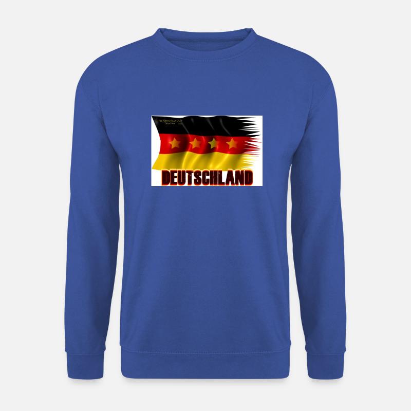 Deutschlandfahne WM - Unisex Pullover - Royalblau