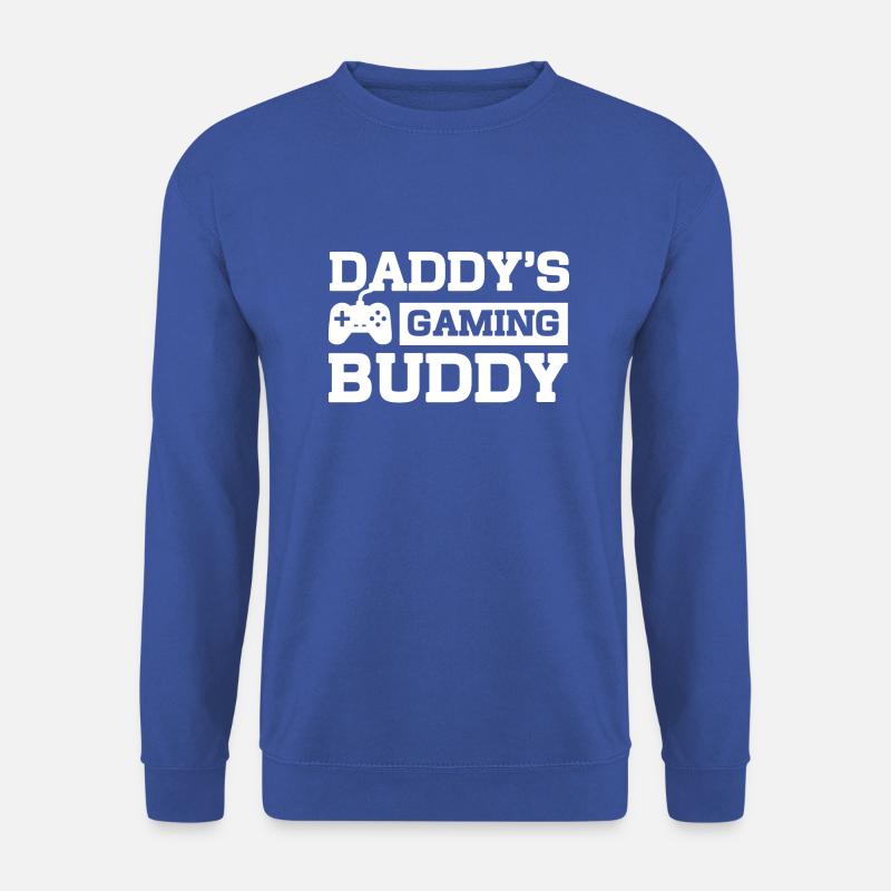 Daddys Gaming Buddy - Unisex Pullover - Royalblau
