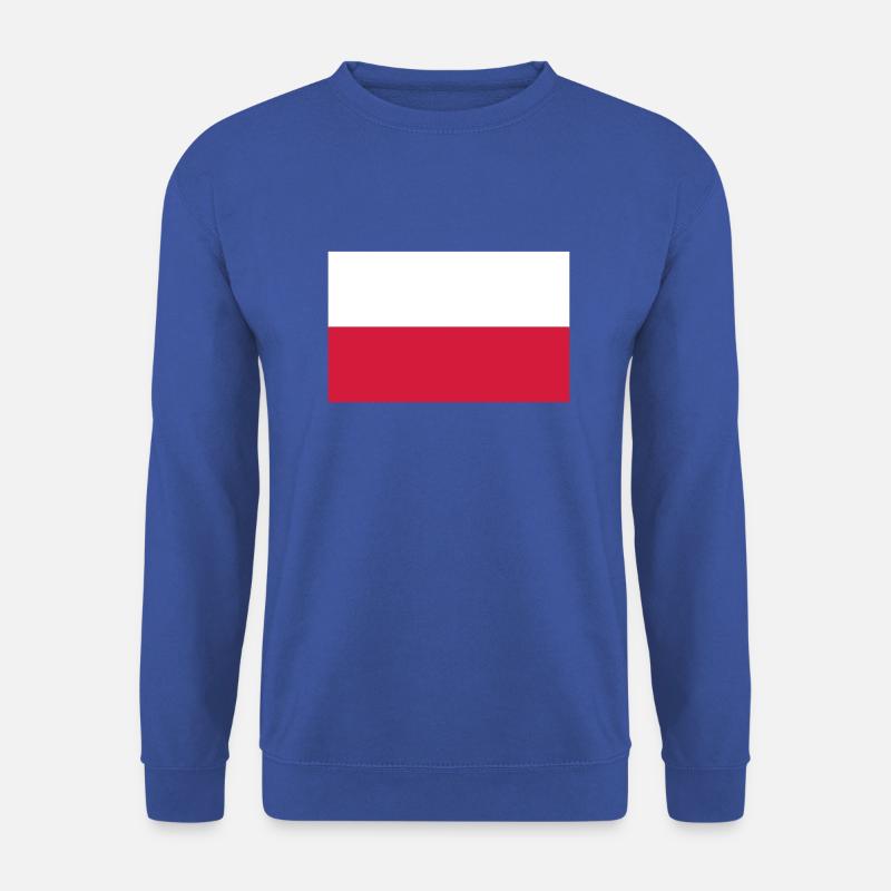 Polen Flagge Geschenkidee - Unisex Pullover - Royalblau